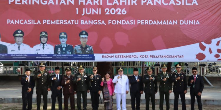 Kapolres Pematangsiantar Hadiri Upacara Hari Lahir Pancasila 2026, Perkuat Komitmen Kebangsaan